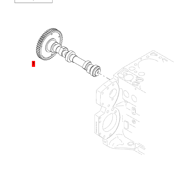 BOMAG Camshaft Assembly Part Number 08821690