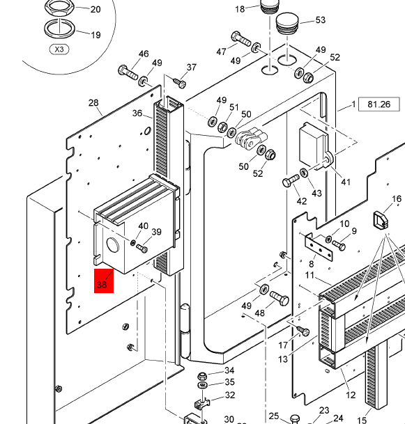 BOMAG SPS controller part number 58270215