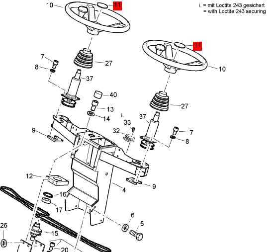 BOMAG steering wheel cover part number 05580161