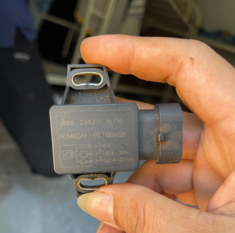 BOMAG pump distribution plate EF part number 05817138