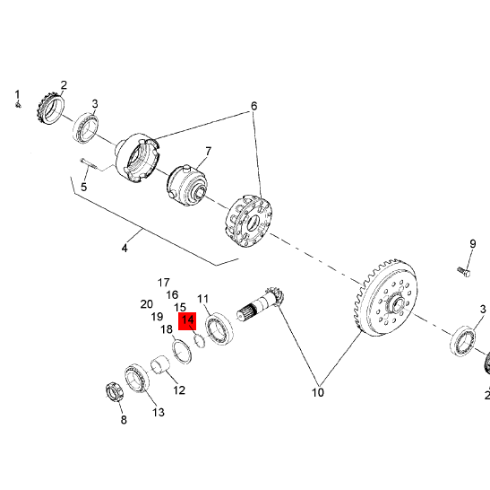 BOMAG bearing adjusting gasket part number 05586419
