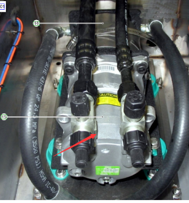 WIRTGEN air conditioning compressor part number 2093130