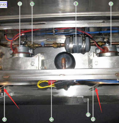 WIRTGEN motor fan part number 2093128