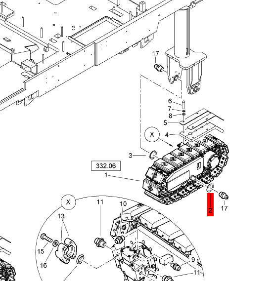 BOMAG Steel Gasket Part Number 83630199
