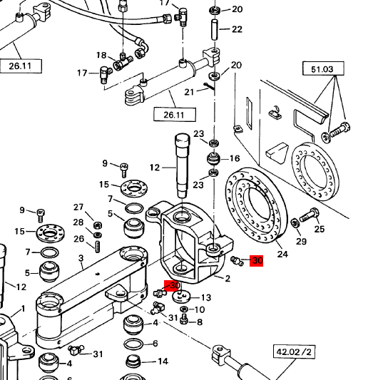 BOMAG high-pressure relief valve part number 05985324