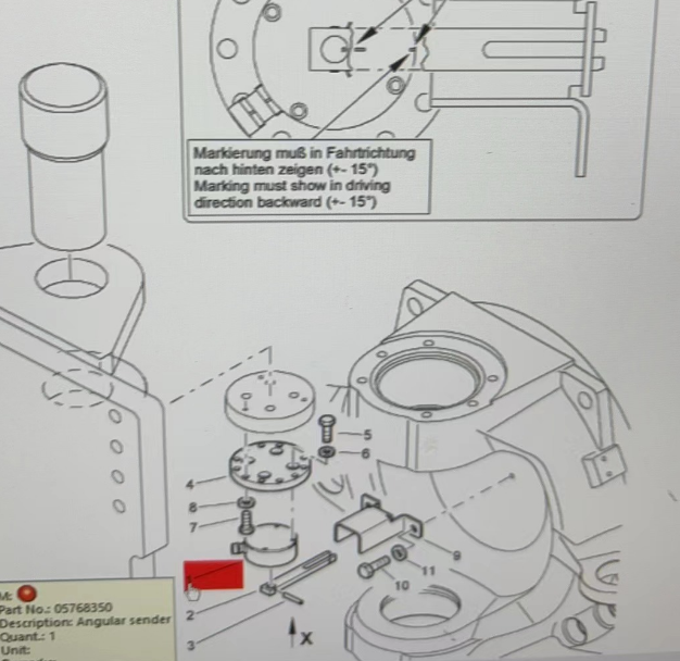 BOMAG Scraper Part Number 57340102