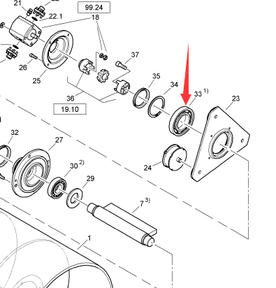 BOMAG vibration bearing part number 05117017