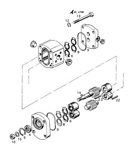 BOMAG vibration motor part number 05813067