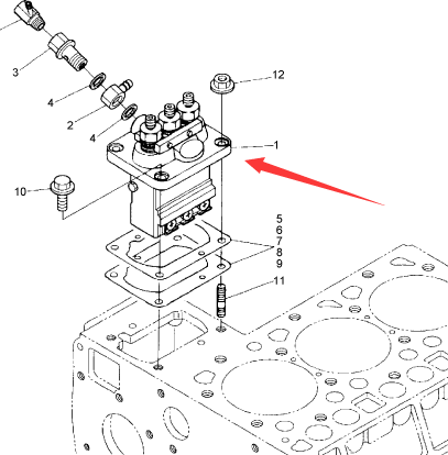 BOMAG high-pressure oil pump part number 05741854