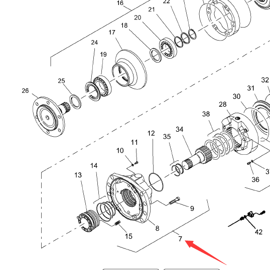 BOMAG distribution part part number 05814883