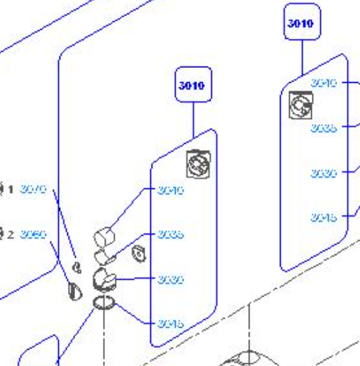 BOMAG walking motor brake part part number 05814873