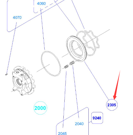 BOMAG brake disc part number 05805066