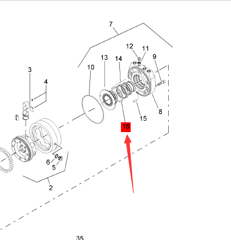 BOMAG Spring Part Number 05815169
