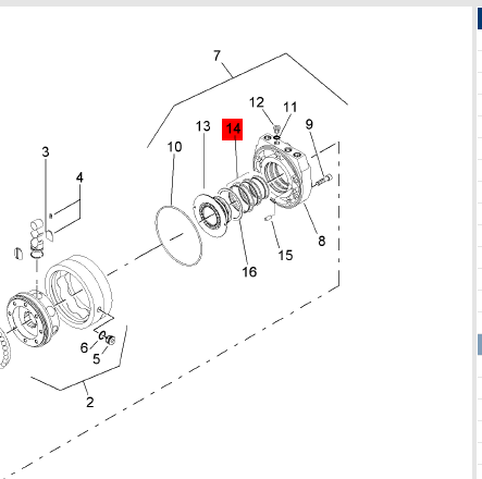 BOMAG Fluid Repair Kit Part Number 05805076