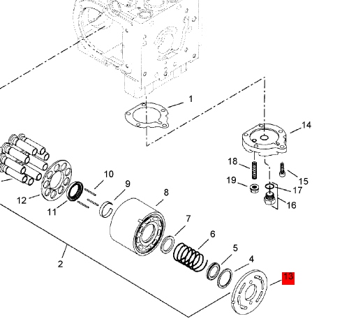 BOMAG distribution plate part number 05817272