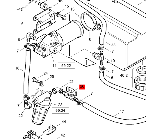 BOMAG sprinkler valve part number 09510090