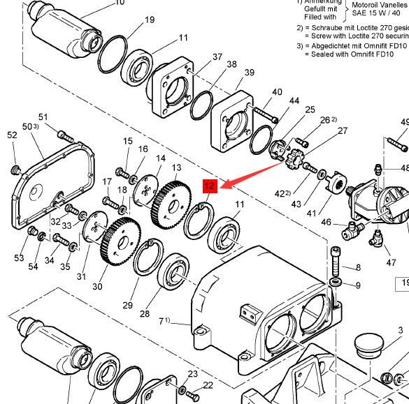 BOMAG internal card spring part number 09224800