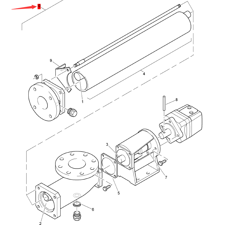 BOMAG emulsion water pump part number 05814216