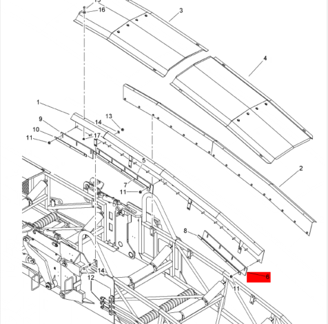 BOMAG rubber stopper plate part number 83620383