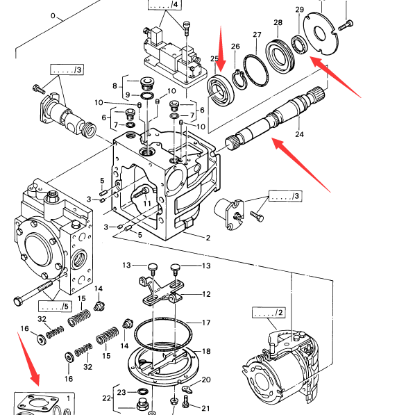 BOMAG vibration pump part number 05817018