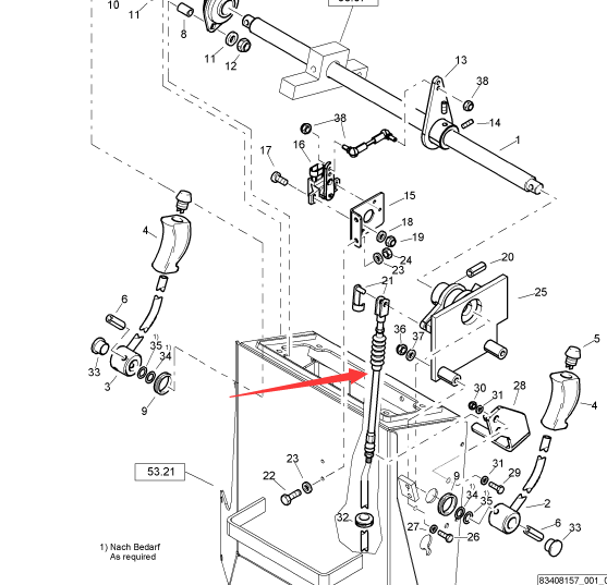 BOMAG walking cable part number 05561514