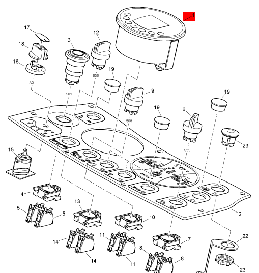BOMAG monitoring module part number 05750473