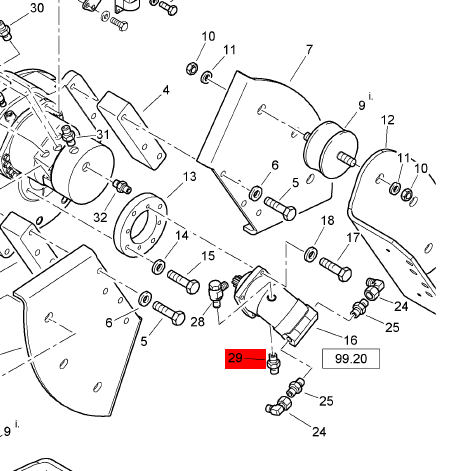 BOMAG Double End Connector Part Number 05540098