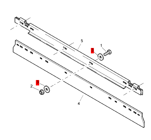 BOMAG fastening gasket part number 08621105