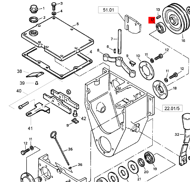 BOMAG radial seal part number 09311911