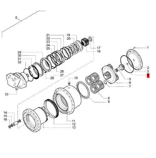 BOMAG positioning block part number 05901247