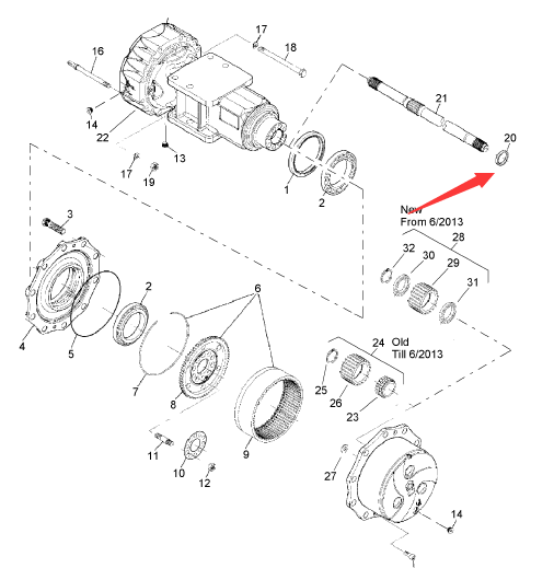 BOMAG Half Shaft Oil Seal Part Number 05586426