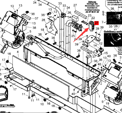 BOMAG air conditioning expansion valve part number 05579057  ​