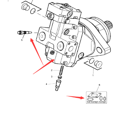 BOMAG walking speed sensor part number 4008781718