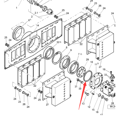 BOMAG V-Ring Part Number 06235380