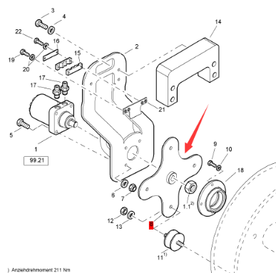 BOMAG walking motor plunger part number 05818342