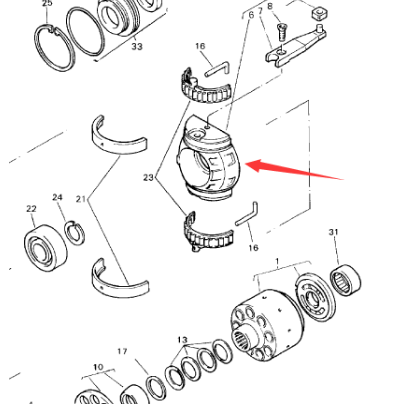 BOMAG inclined plate part number 05800557