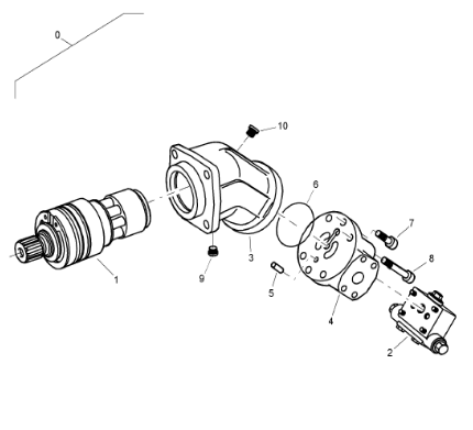 BOMAG vibration motor part number: 05802586