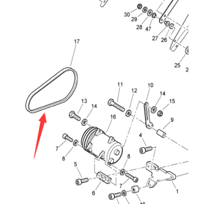 BOMAG machine filter sleeve package part number 77592002