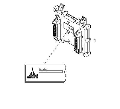 BOMAG engine computer board part number 05716978