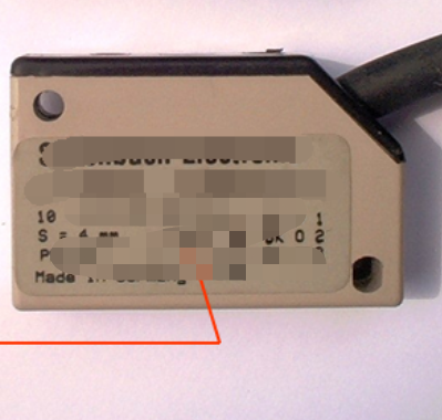 BOMAG position switch part number 05755120