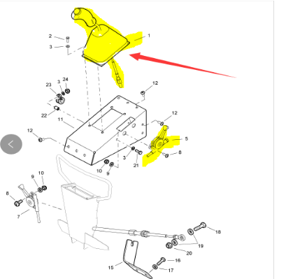 BOMAG walking cable assembly part number 900503