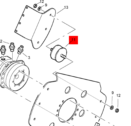 BOMAG engine part number 06119398