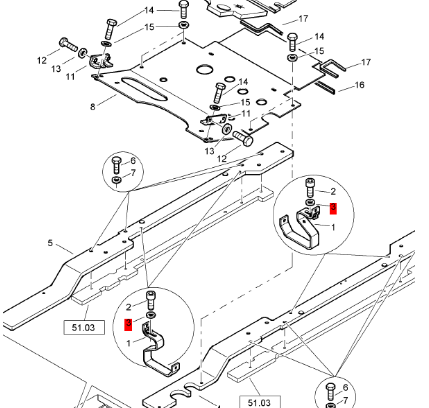 BOMAG anti loosening gasket part number 08752130