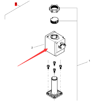 BOMAG sprinkler solenoid valve coil part number 05794333