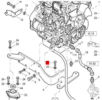 BOMAG spring washer part number 08752106