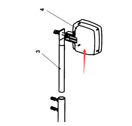 DYNAPAC roller working headlight part number 4812265395