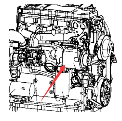 DYNAPAC roller generator part number 945768