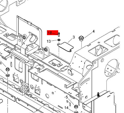 BOMAG hexagon socket screw part number 07231011