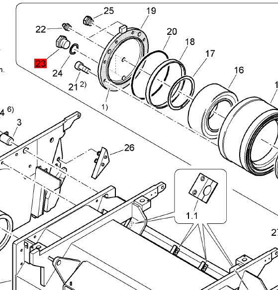 BOMAG plug part number 322100107