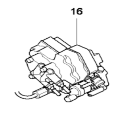 DYNAPAC diesel pump manufacturer part number D966598310